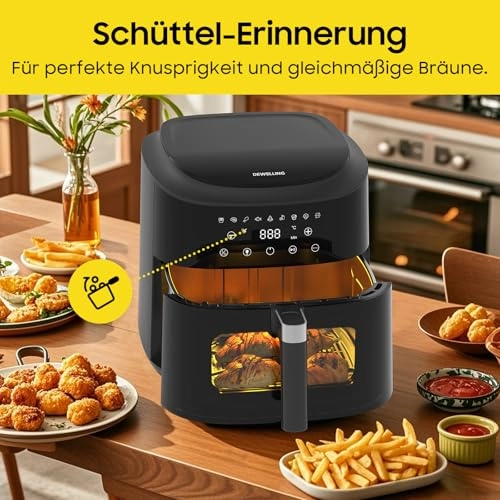 Hot Air Fryer XXL AF80D10W-1