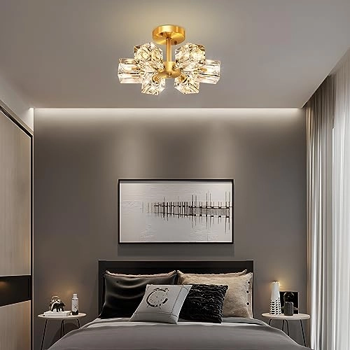 Semi Flush Mount Ceiling Light Fixture