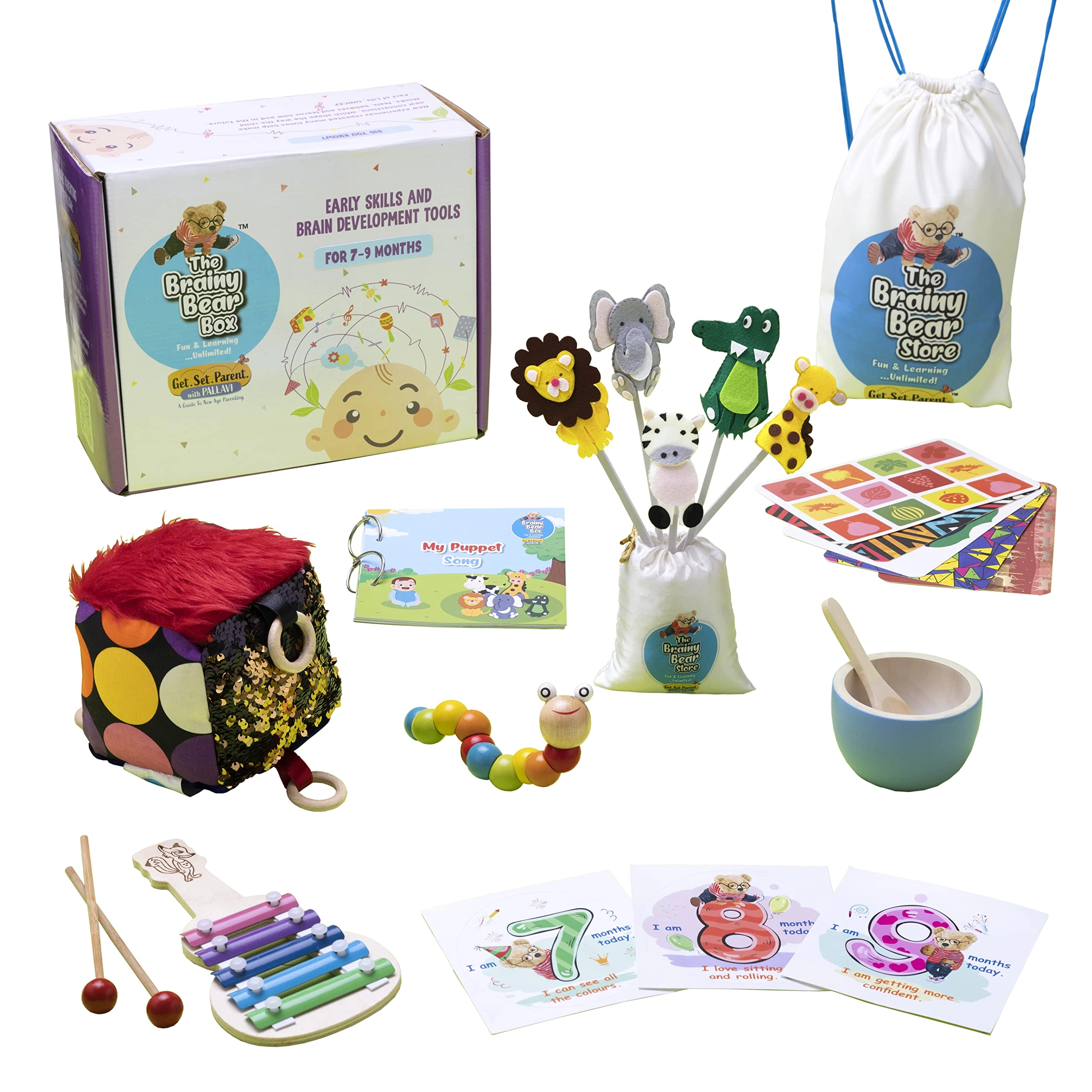Subscription Boxes - 4-24 Months 7 pieces Pack