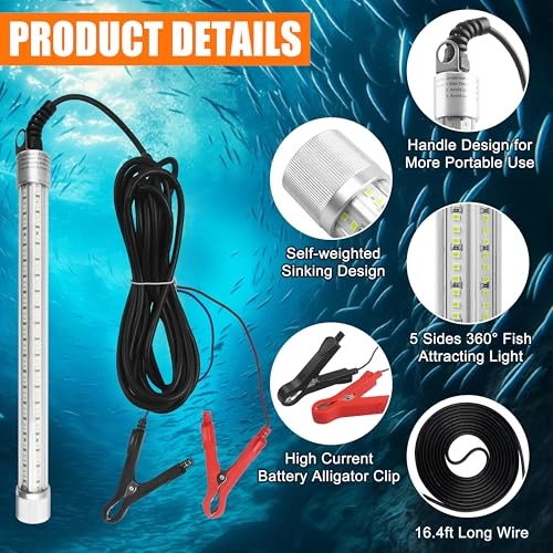 Underwater Fishing Light - 16.4ft