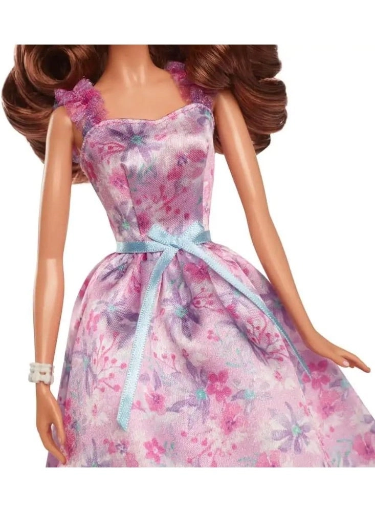 Barbie Signature Birthday Wishes Doll - Lilac Dress Giftable Packaging