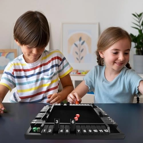 Shut The Box - Wooden 1-4 Player