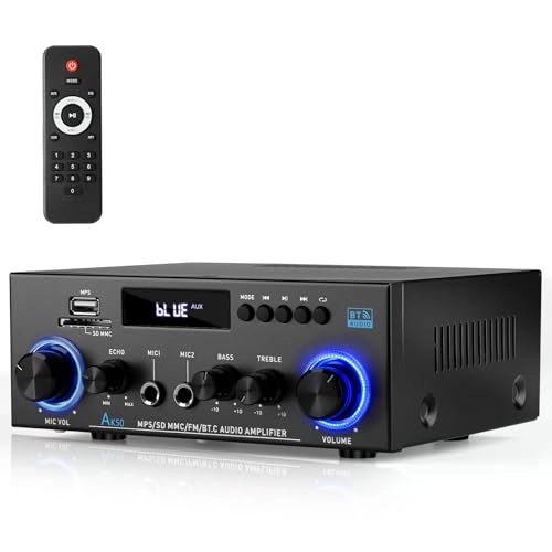 Romicta Stereo Audio Amplifier - 2 Channel 400W