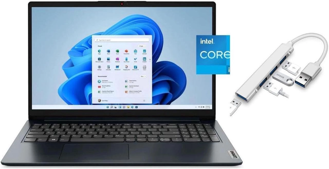 IdeaPad 1 15IAU7 - 15.6'' i5-1235U 8GB 256GB SSD