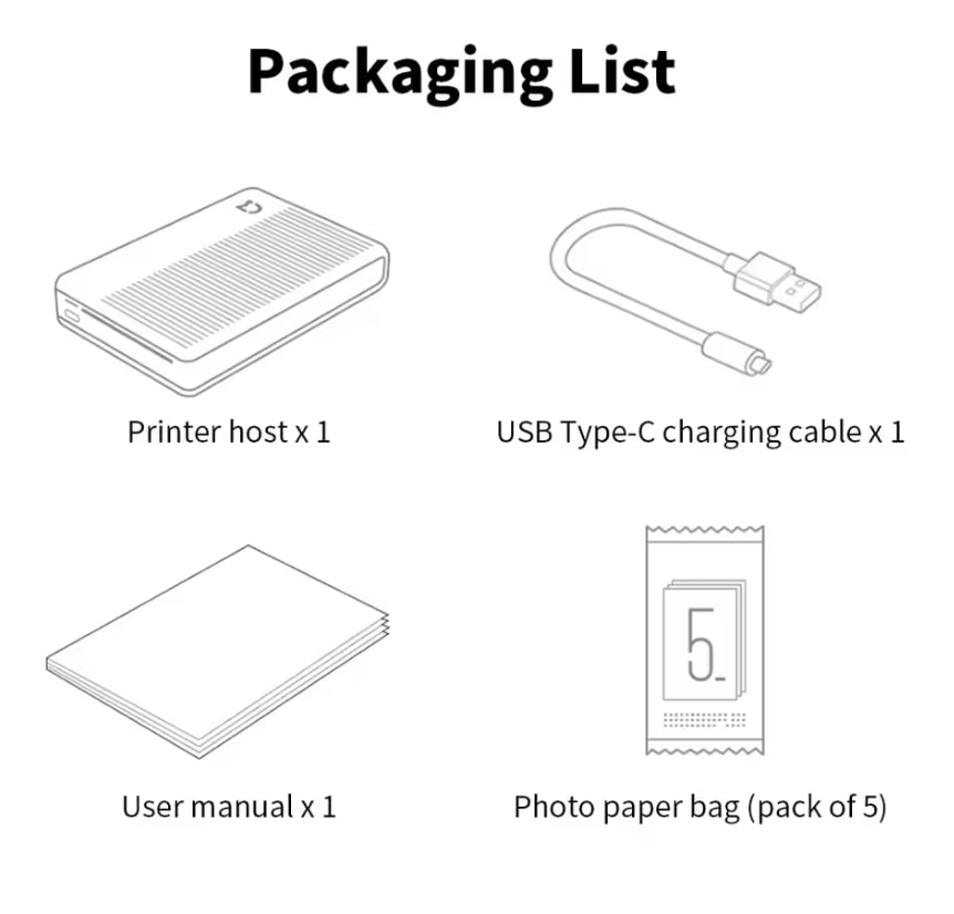 Portable Photo Printer 1S