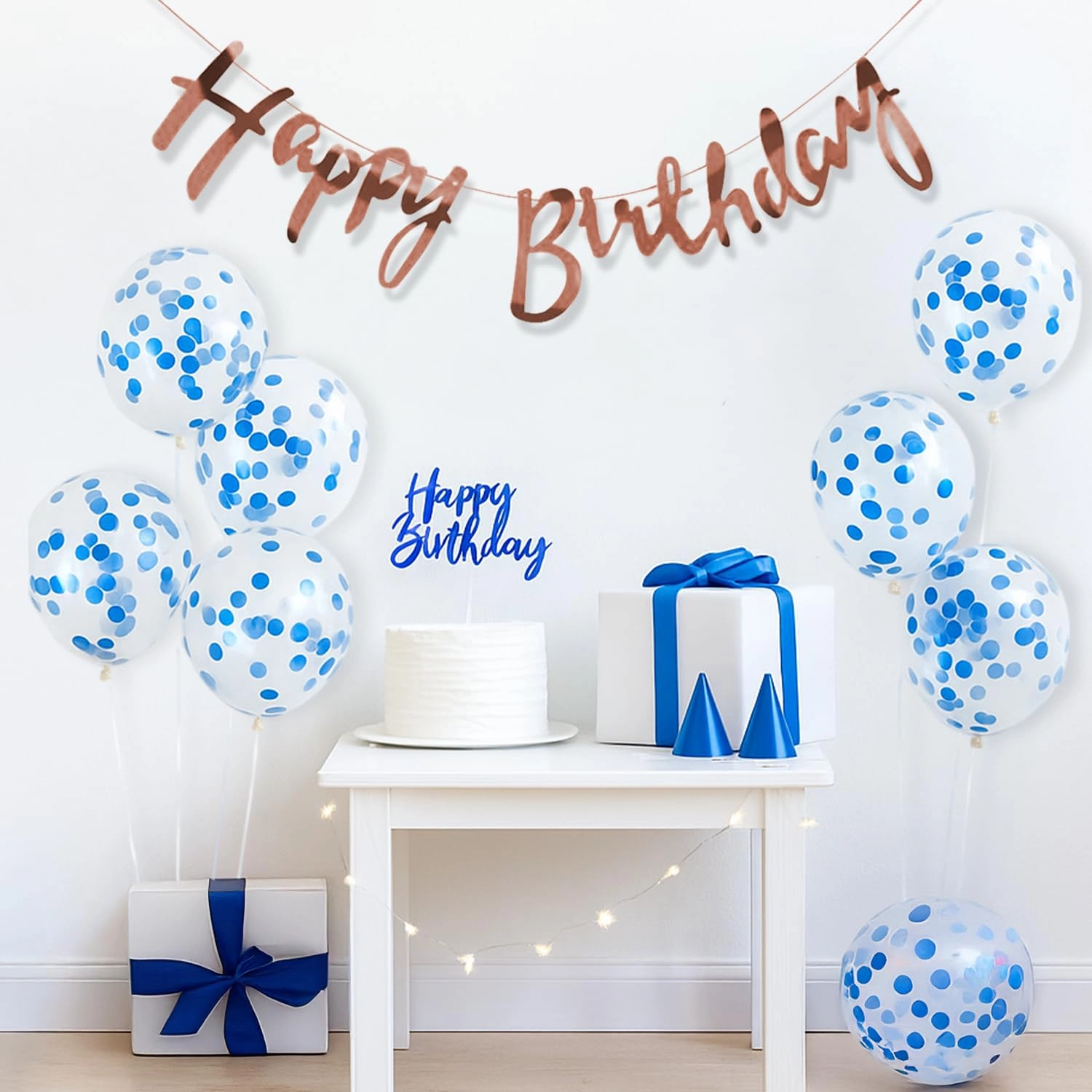 Party Propz Happy Birthday Decoration Kit - 56Pcs Birthday
