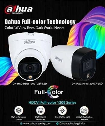 FULL COLOR Bullet - 8Pcs 2MP + 4A08 XVR - 8 Channel + Surveillance Hard Disk - 1 TB + Power Adaptor