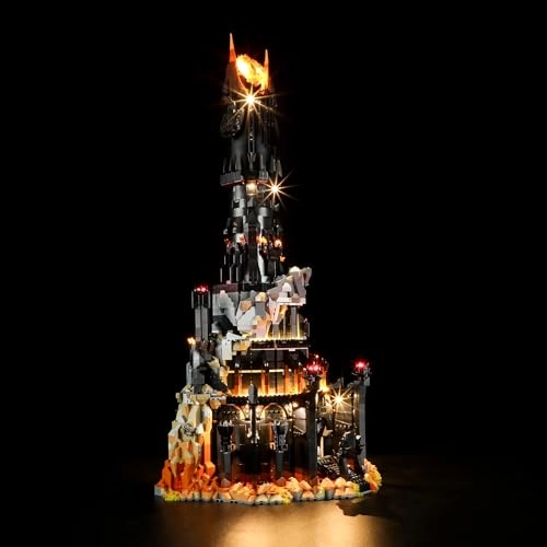 LED Lighting Kit for LEGO 10333 Barad-dûr - Plastic 1