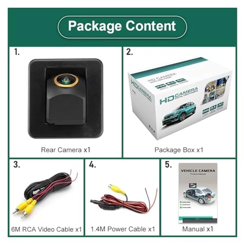 Car Reversing Camera - Night Vision AHD1080P