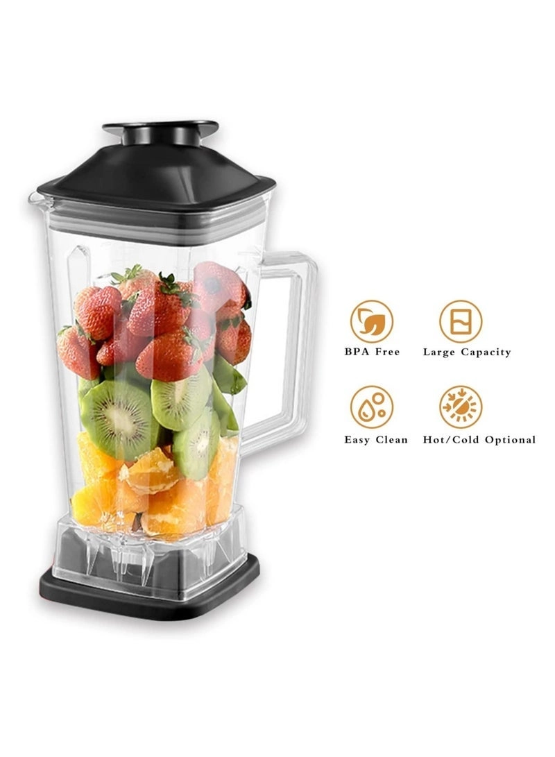Blender Smoothie Maker - 15 Speed Control Titanium Stainless Steel Blades