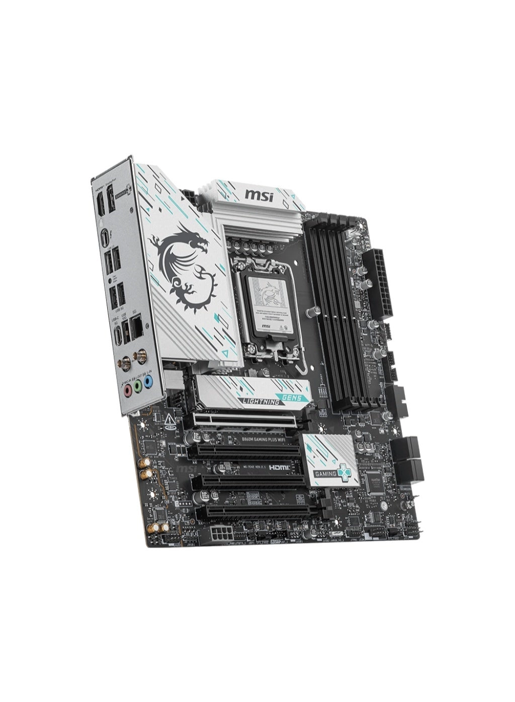 B860M GAMING PLUS - mATX LGA 1851 Wi-Fi 7