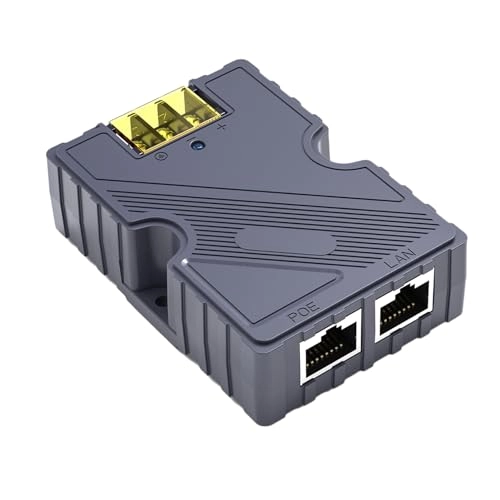 GigE Passive PoE Injector - DC48–57V 150W 10/100/1000M