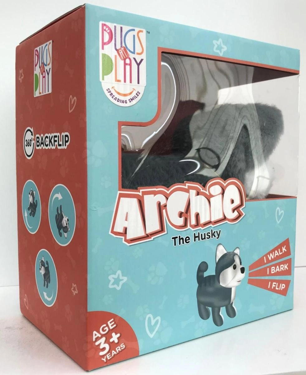 Archie Flipping Dog - 6.5-Inch