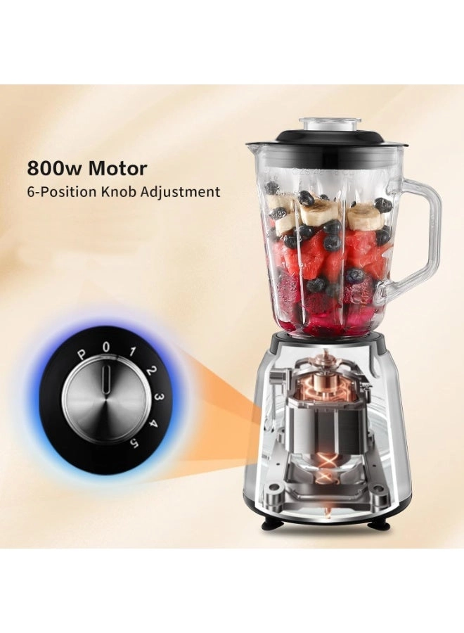 BL-101 - Multi-Function Blender Double Grinders Stainless Steel Blades