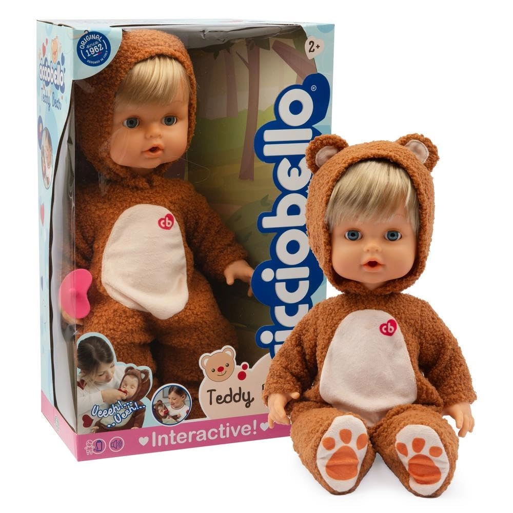 Giochi Preziosi Teddy Bear - 42 cm Realistic Crying Romper