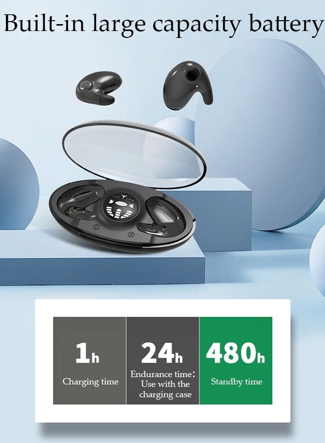 Clip On Bluetooth Earphones Wireless Earbud