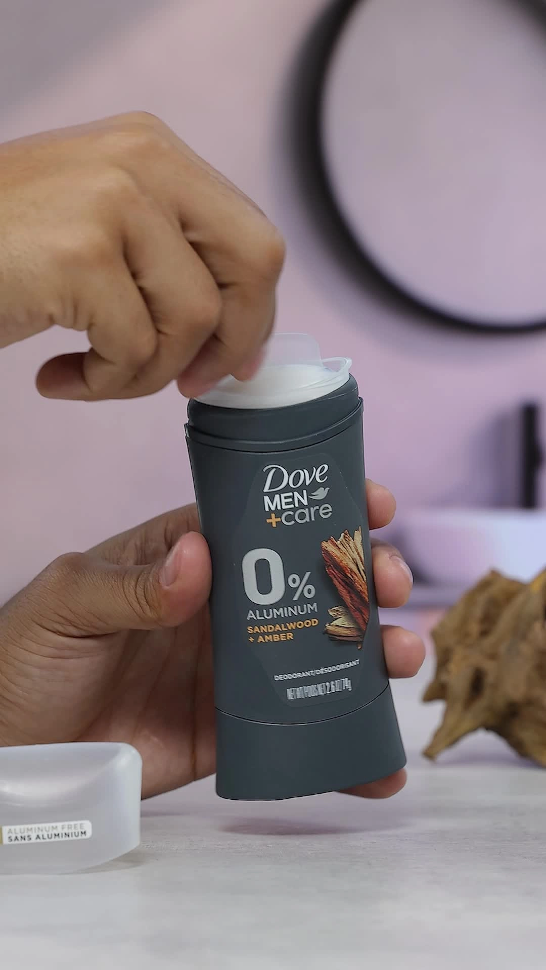 Antiperspirant Deodorant Stick - Sandalwood & Amber 74g