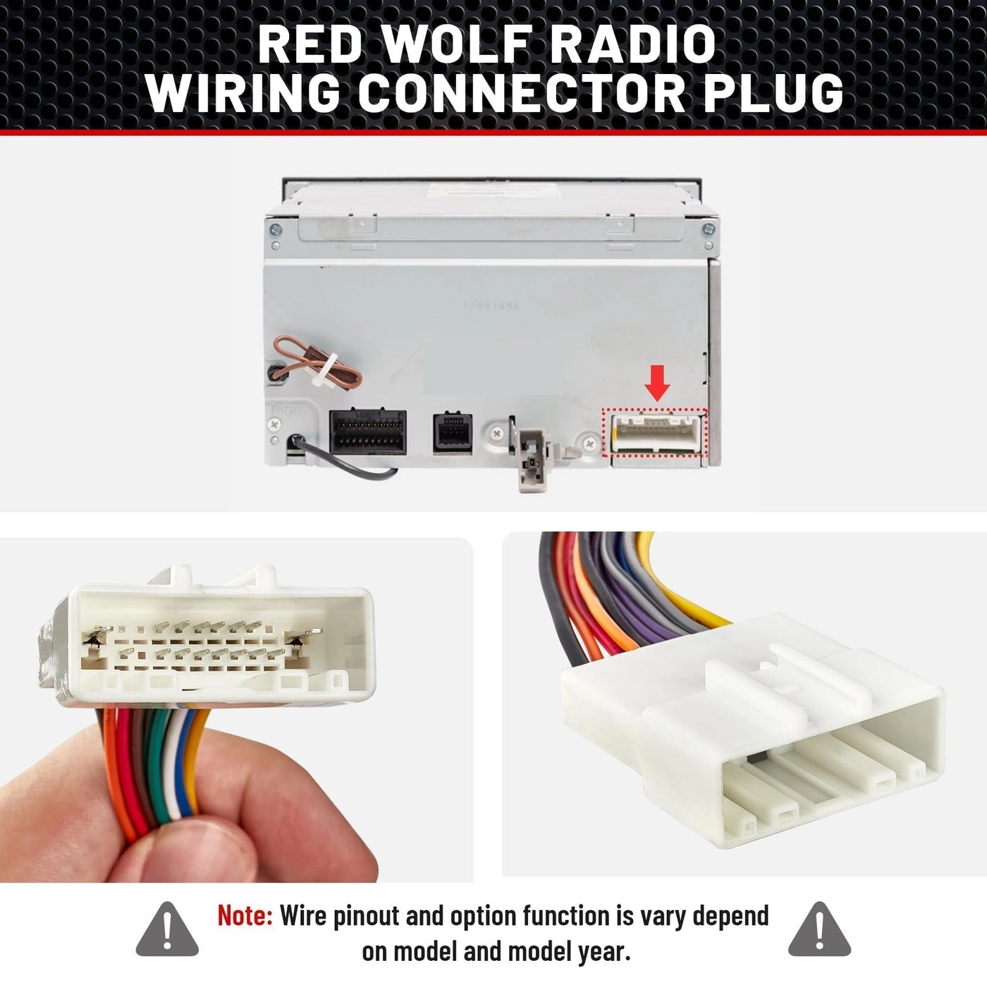 Car Radio Wiring Harness W/Antenna Adapter - 2008-2013 Nissan Armada Pathfinder Rogue 2011-2014 Subaru Impreza