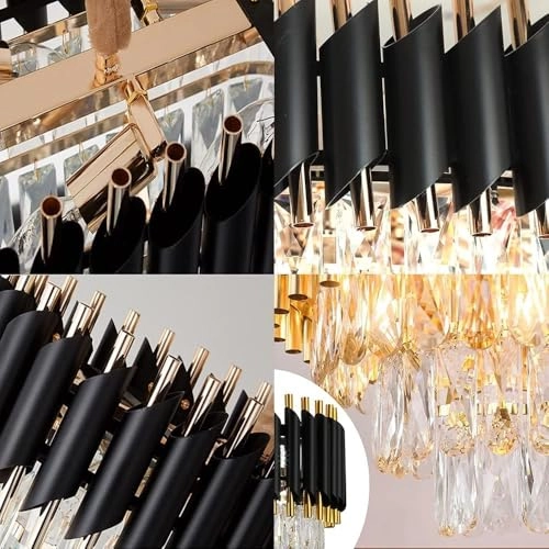 Crystal Pendant Light - 800/300 MM