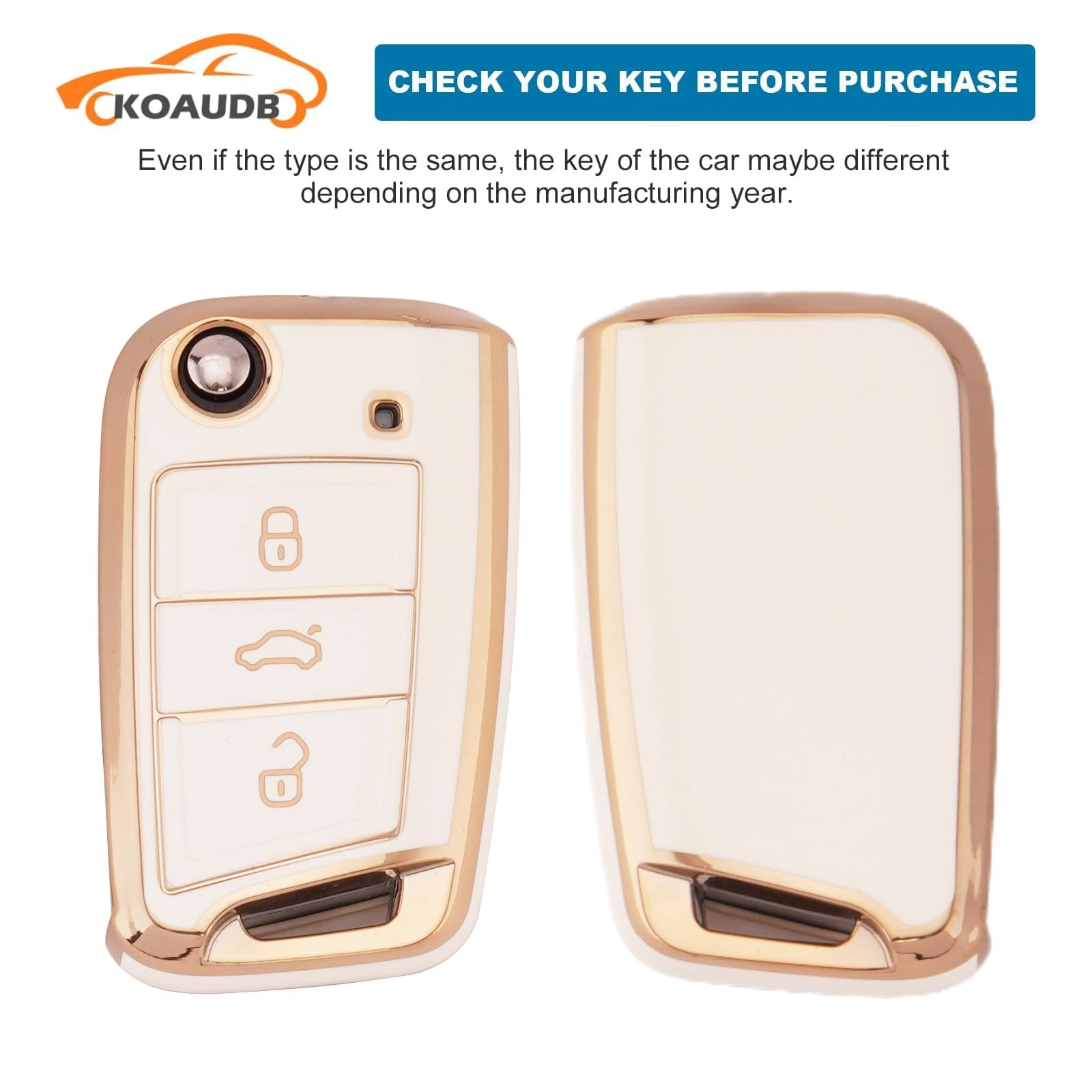 Car Key Cover - Solid