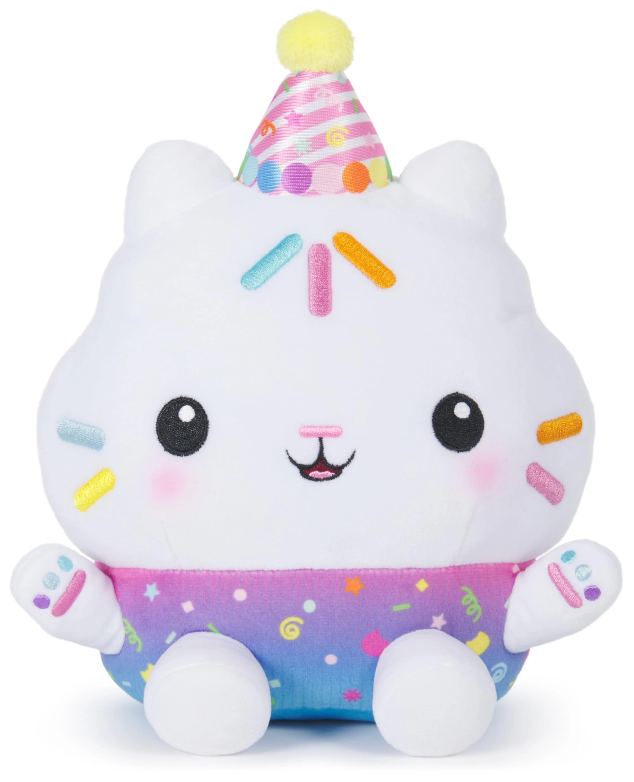 Spin Master Cakey Cat Sprinkle Party 20.3 cm Plush Sound effects