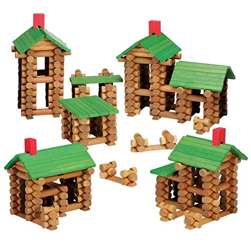 maxim enterprise Tumble Tree Timbers Wood Building Set - 450 Pieces Educational STEM