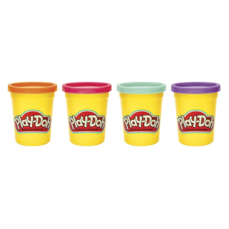 SWEET COLORS - Plastic/Dough 454g 4pcs.