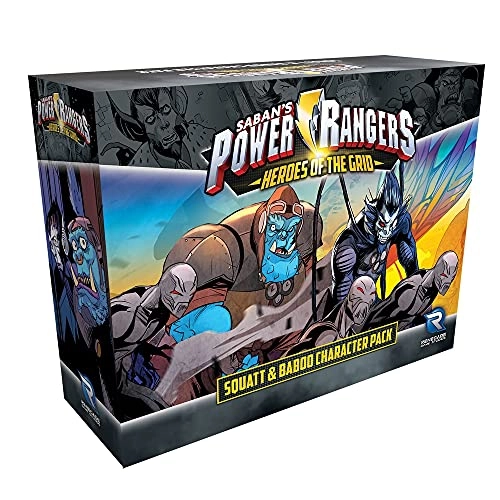 Renegade Game Studios Power Rangers: Heroes Of The Grid: Squat And Baboo