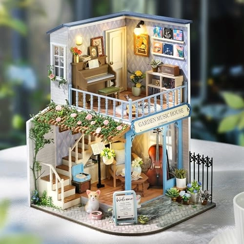 DIY Miniature Dollhouse Kit - Warm Moment 1:24