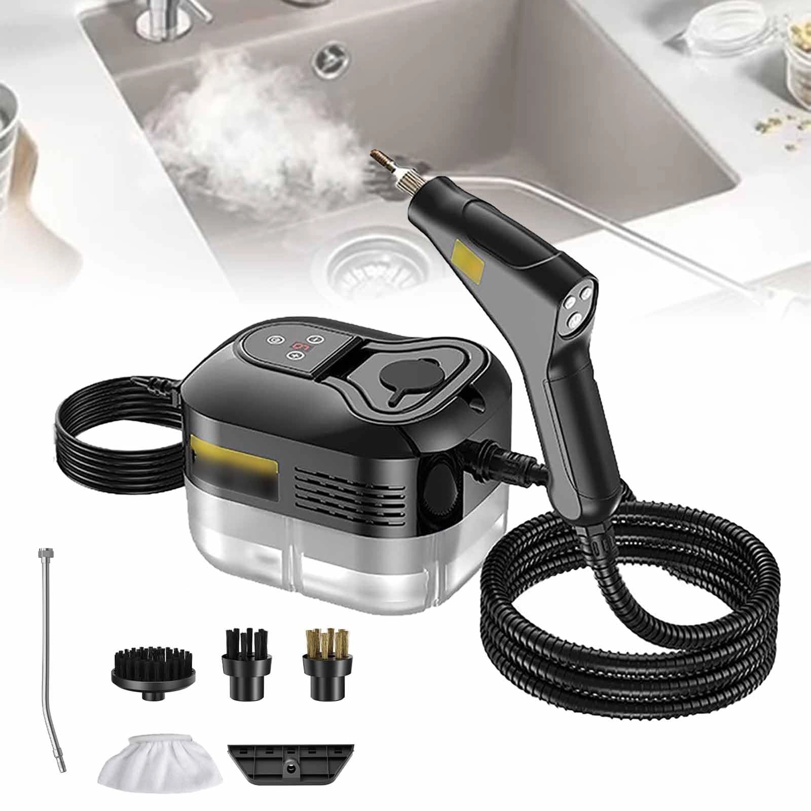 Portable Steam Cleaner - 3BAR 1.2L