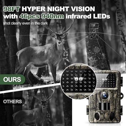WiFi Trail Camera - 60MP