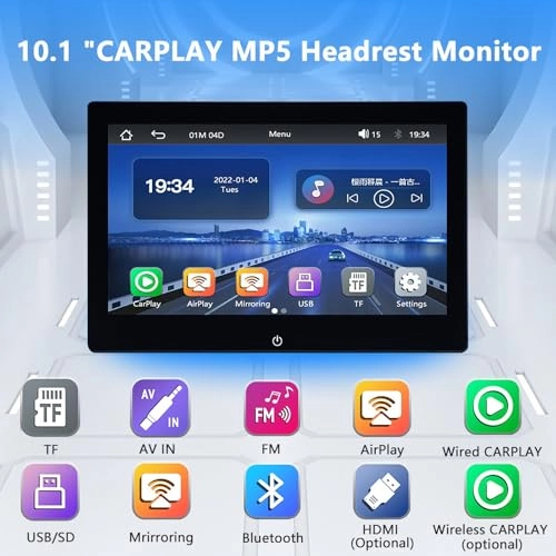 Headrest TV - 12.2 Inch