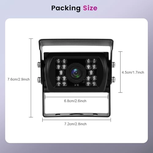 Rear View Camera - IR Night Vision 720P