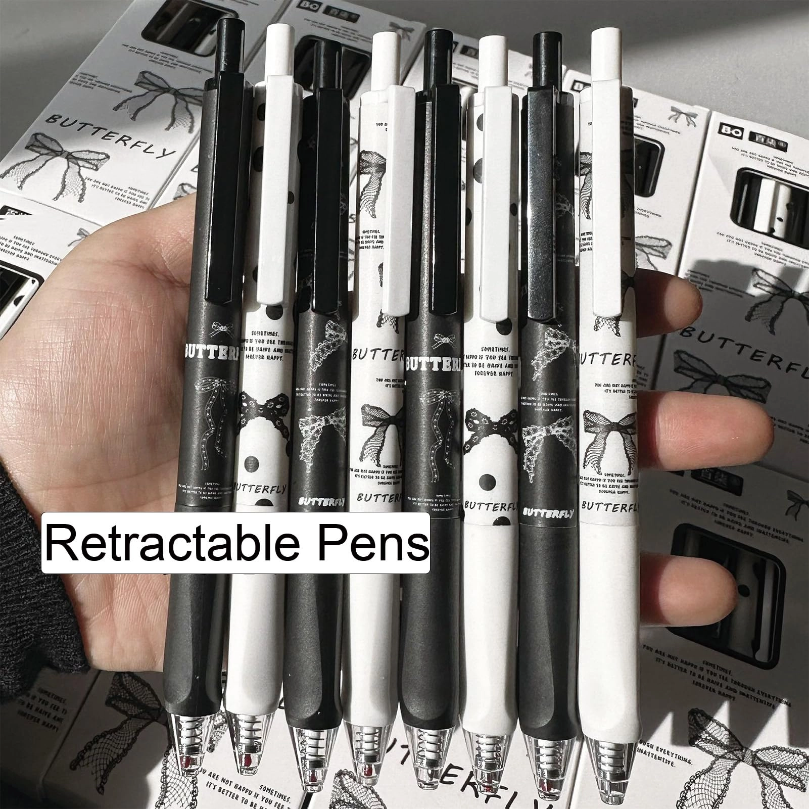 Gel Pen - 4Pcs 0.5mm