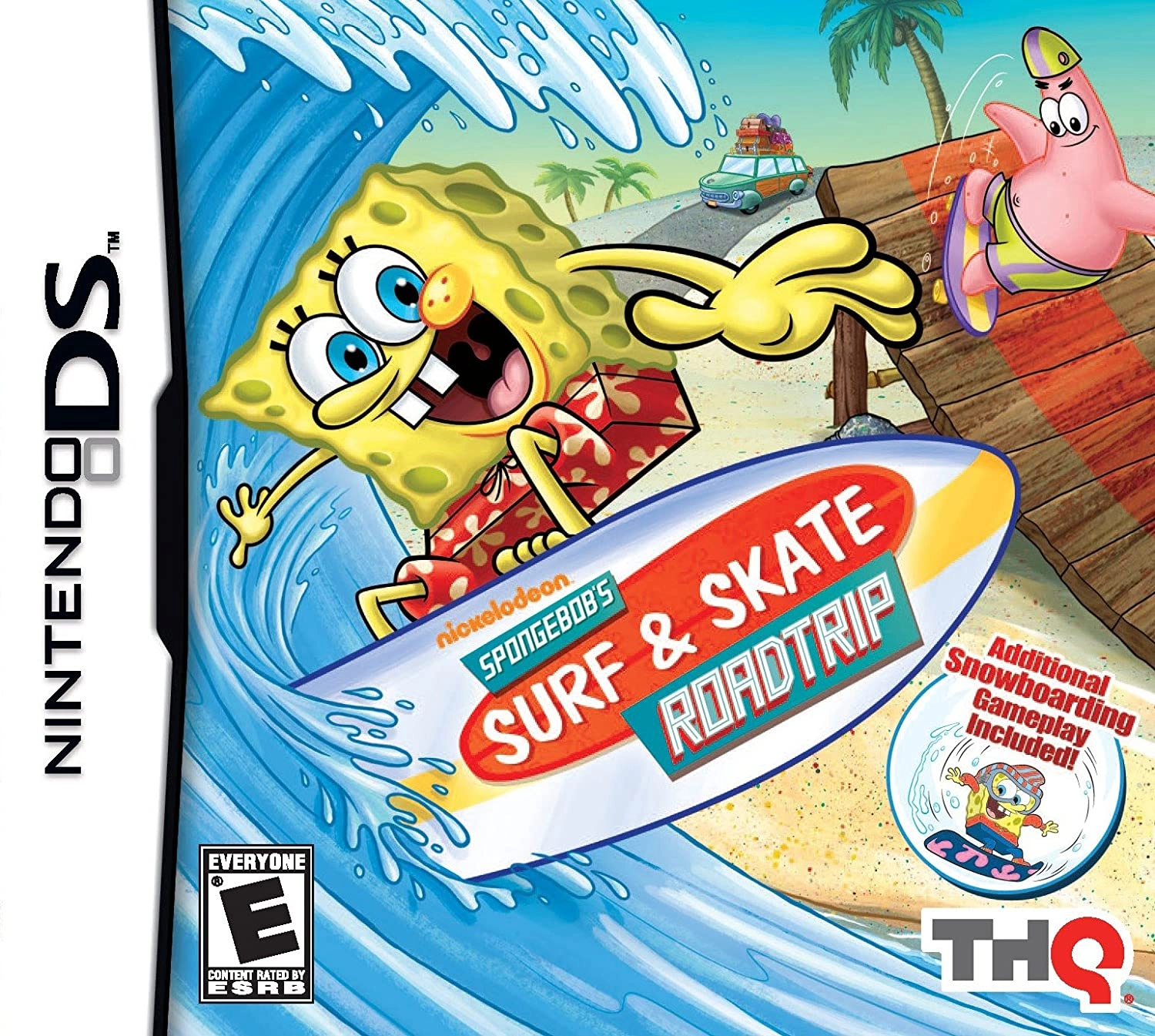 THQ Spongebob Surf & Skate Roadtrip - Nintendo DS
