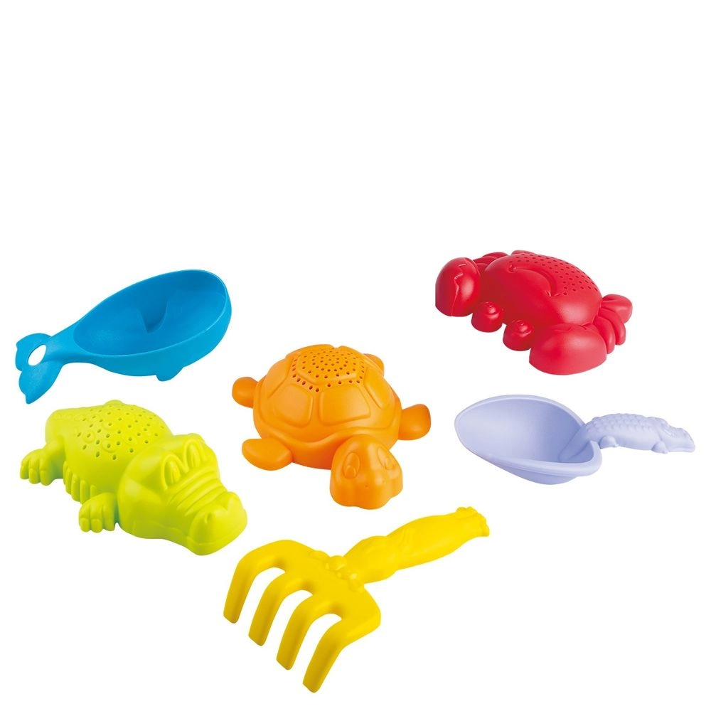 Animal Beach Bucket Set - 7pc Bio-Based Plastic