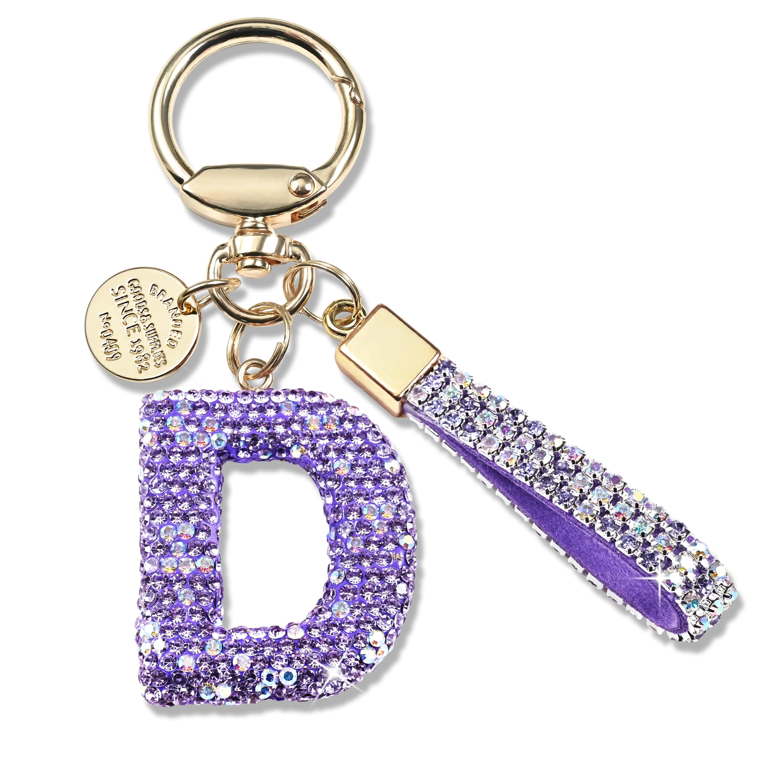 Initial Letter Keychain - Letter
