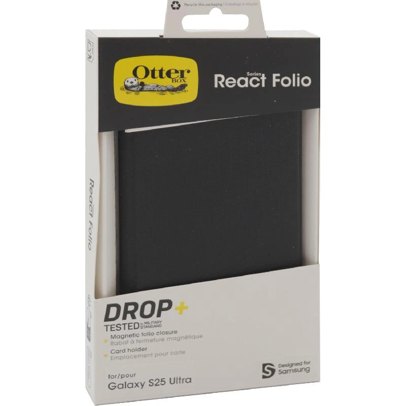 React Folio Flip Cover Mobile Case for Samsung Galaxy S25 Ultra