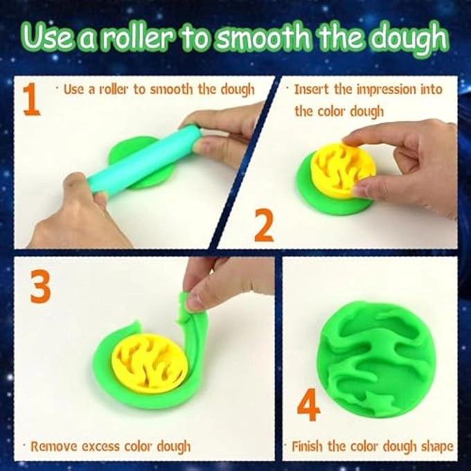 Color Dough Sets - 14 pcs