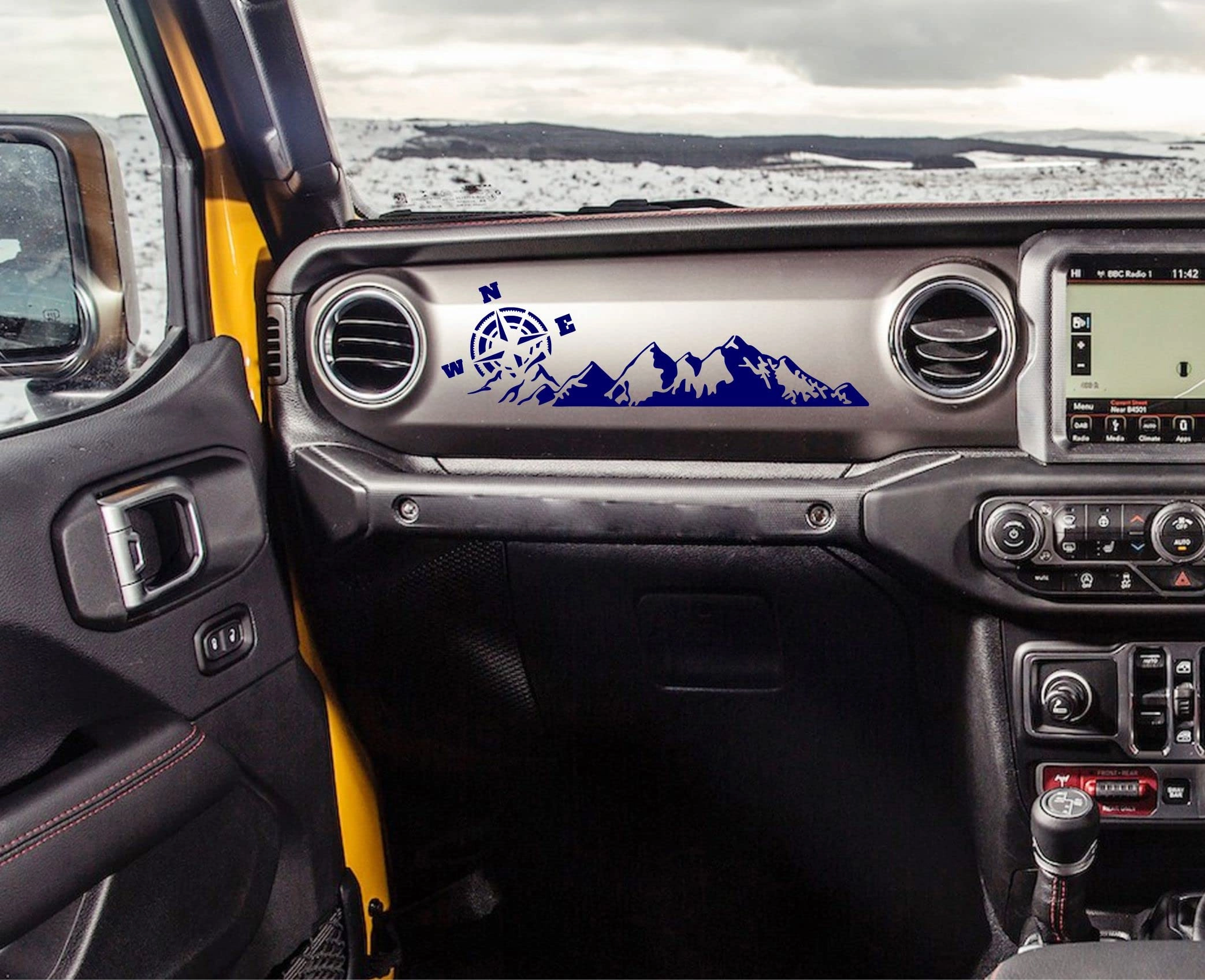 Car Dashboard Stickers