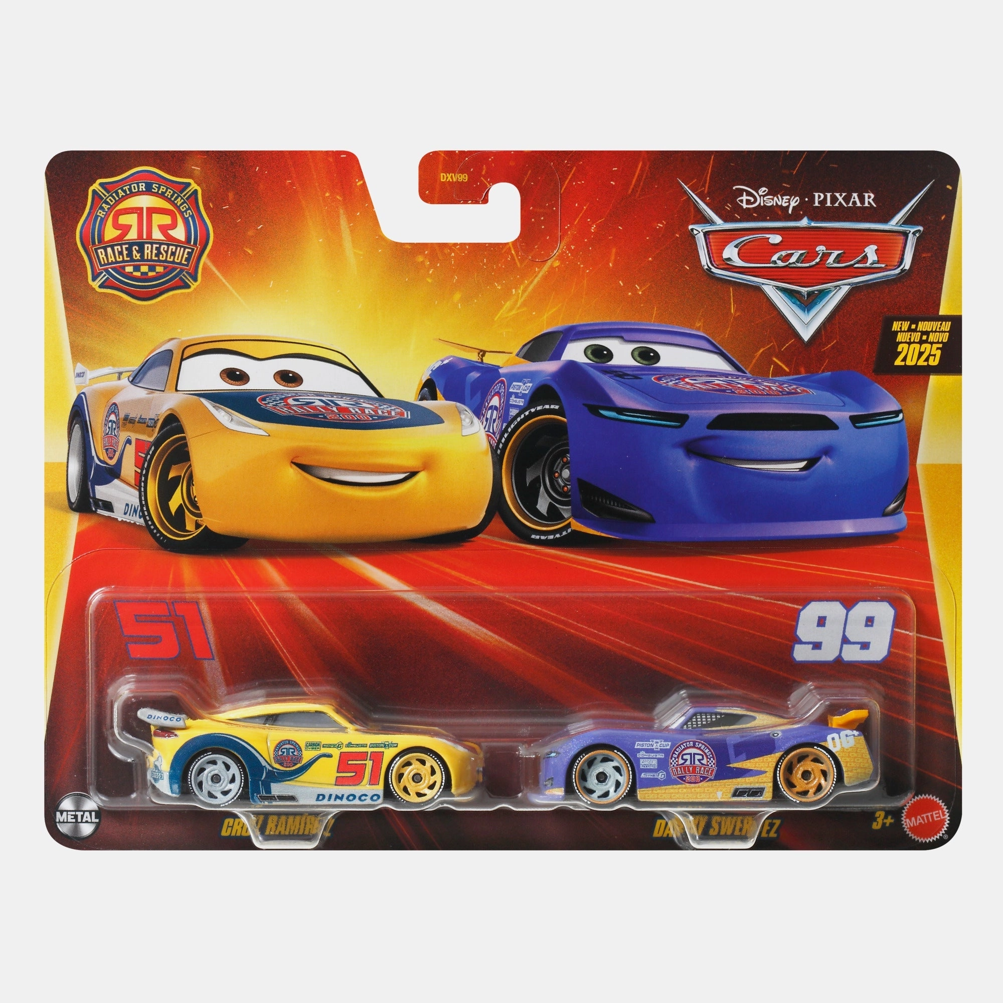 Disney Character Die-Cast - 1:55 2pcs Pack