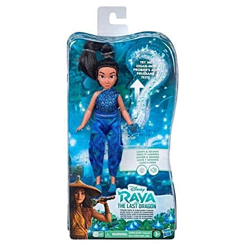 Young Raya Doll - Lights and Sounds Blue Ages 3+