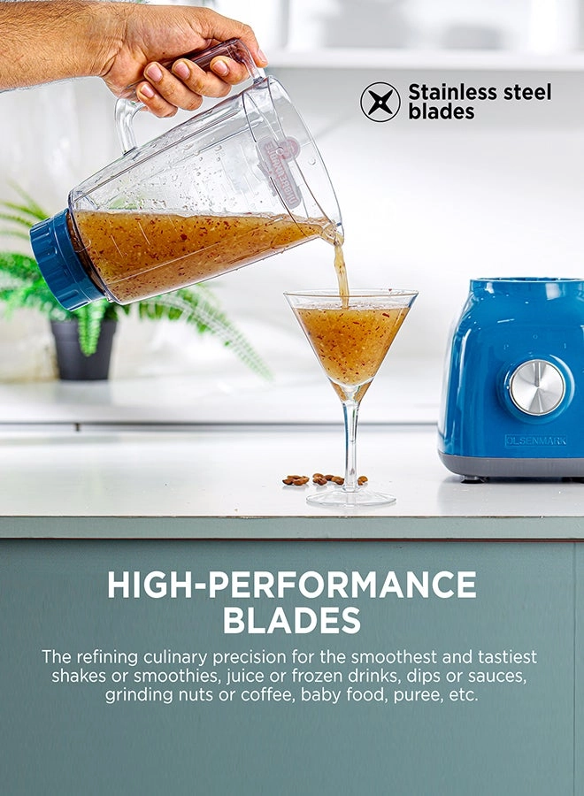 2-In-1 Juicer Blender Chopper - 650 W 1.8 L