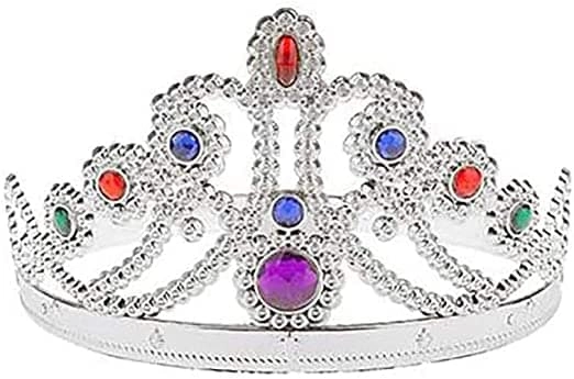 Party Time Trading LLC Queen Crown Princess Costume Accessory - Birthday Party Decorations For Kids