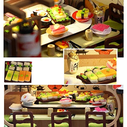 Miniature Wooden Dollhouse Furniture Kit - Creative Room 1:24