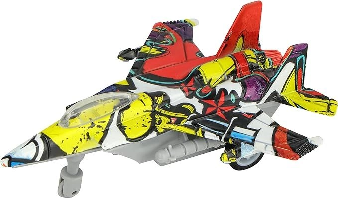 Everyday Pull Back Fighter Aircraft - 1pc