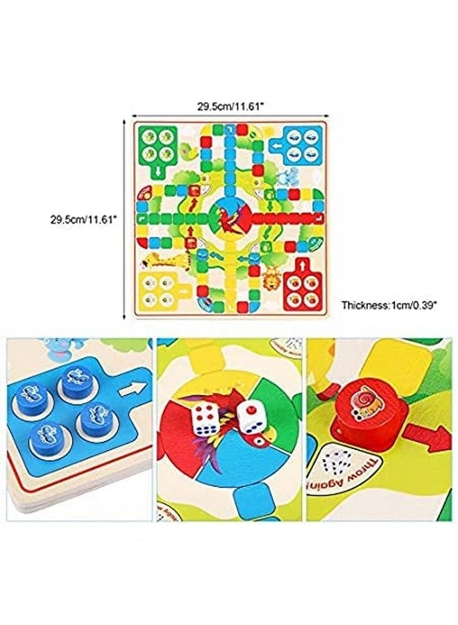 Chinese Checkers - Wooden Frame + Ludo