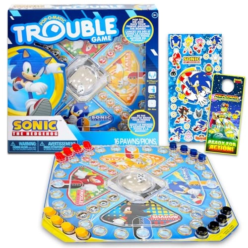 Generic Sonic the Hedgehog: Pop Up Board Game Bundle