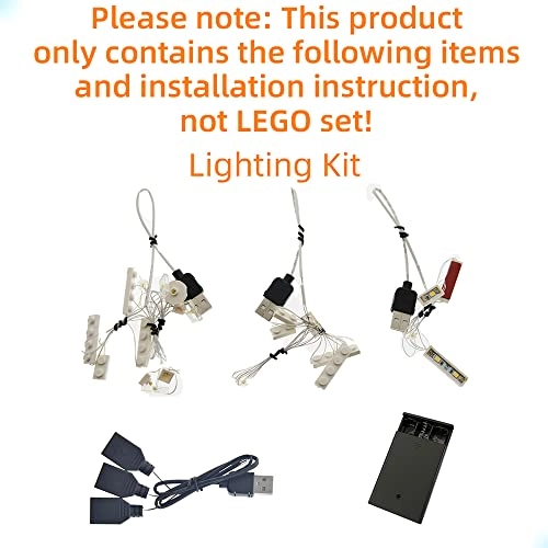LED Light Kit for LEGO The White House 21054 - 4.5-5V