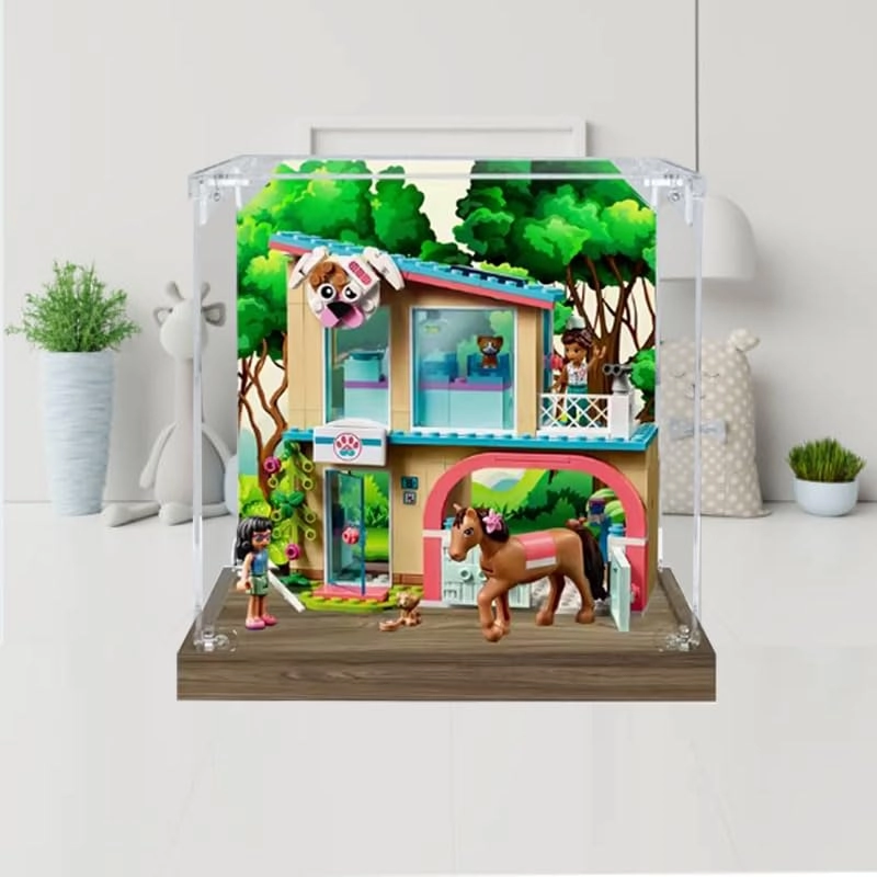 LEGO Friends Display Case - Heartlake City Vet Clinic